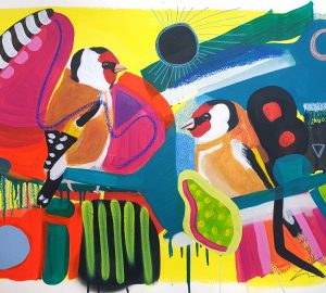 Where Colour Takes Flight; Inside Lucy Stevens’ vibrant world of birds and motion