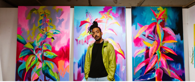 Living in Pink: The Laser-Focused Rise of Leicester Artist Tim Fowler